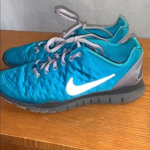 Almost brand new blue Nikes!